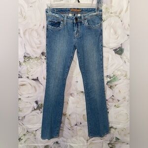 Vigoss women’s junior 5 pocket denim jeans factory distressed size 5‌‌‌‌‌‌‌